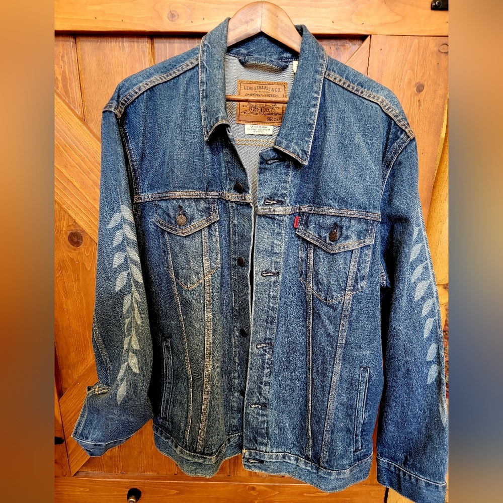 Levi's Justin Timberlake Leaf Denim Jacket XXL